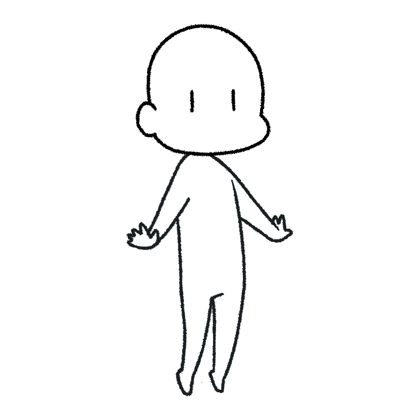 Mame on tiptoe