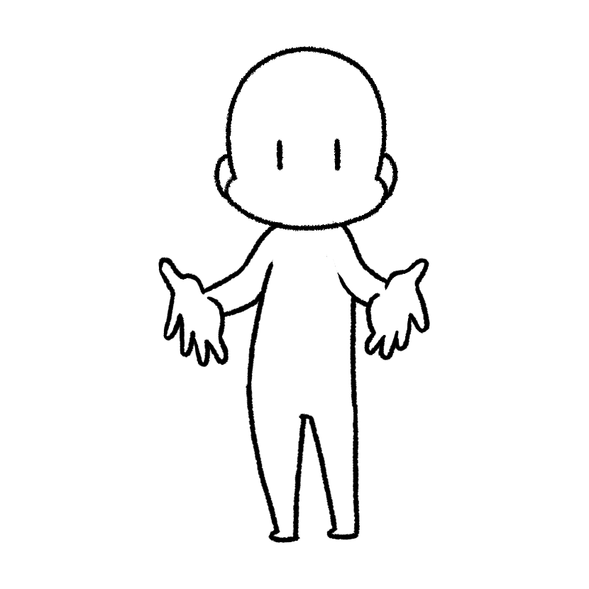 両手を差し出す