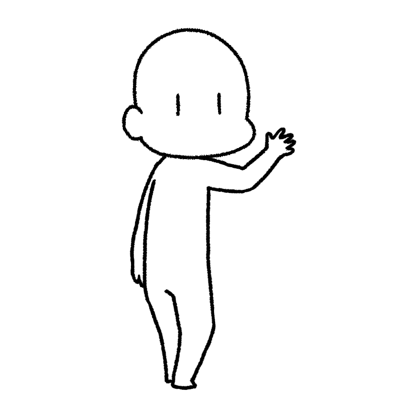 手を振る（画像3）
