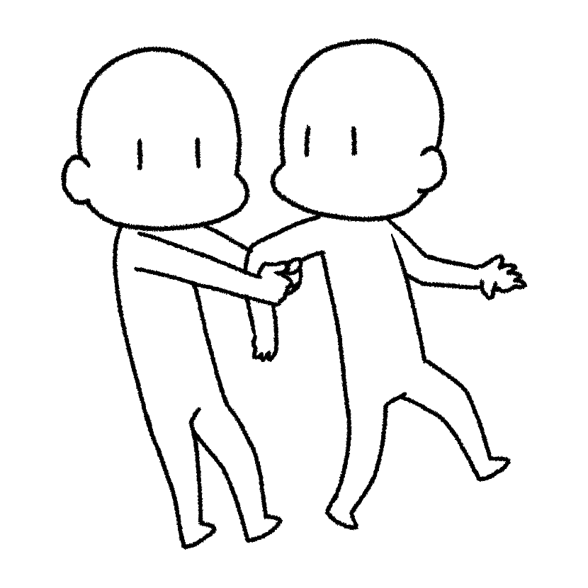腕を無理やり引っ張る