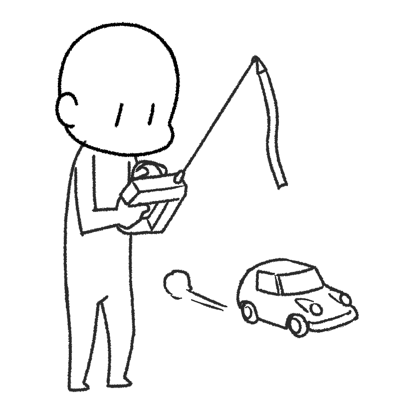 ラジコン操作