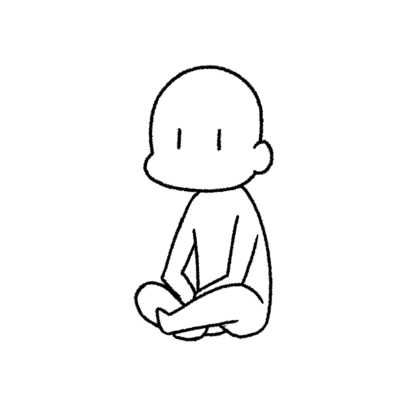 胡坐（あぐら）をかく