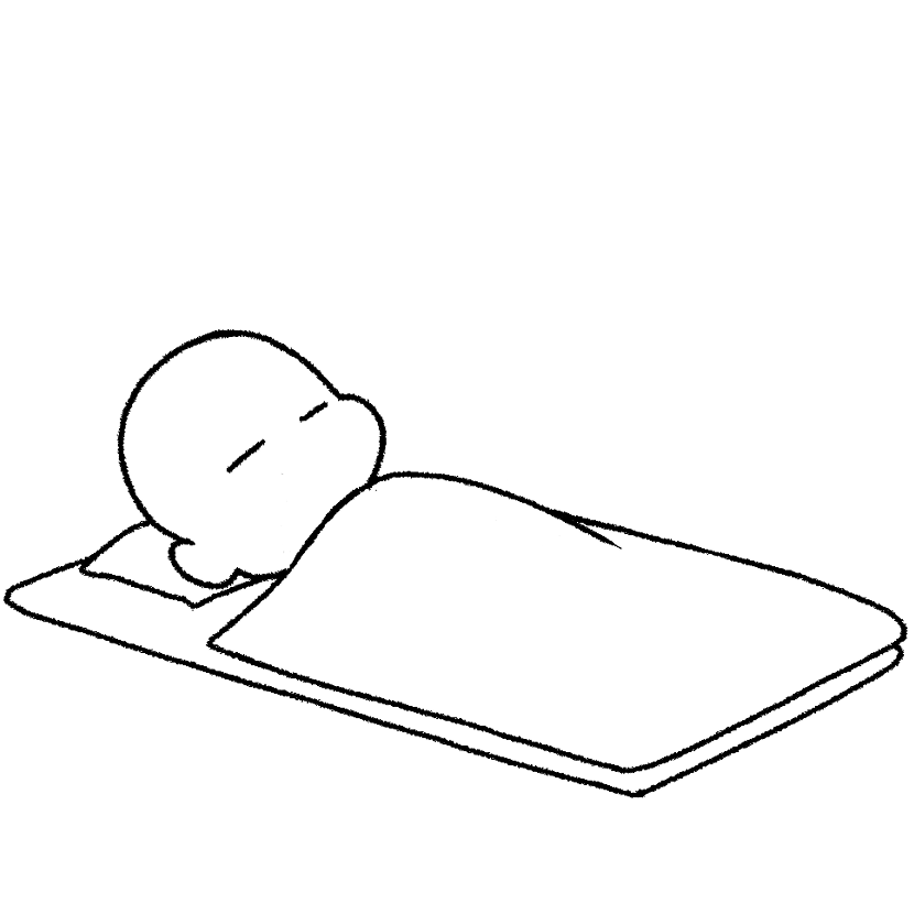 睡眠中（静か）