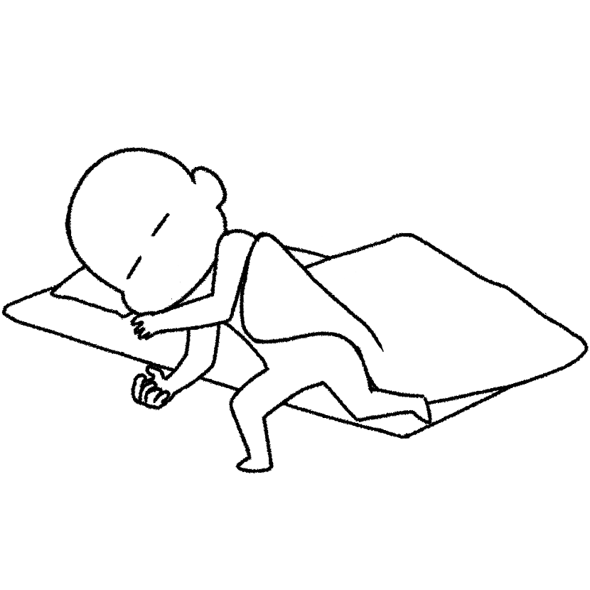 睡眠中（寝相が悪い）