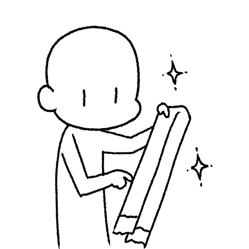 寒さで凍ったタオル