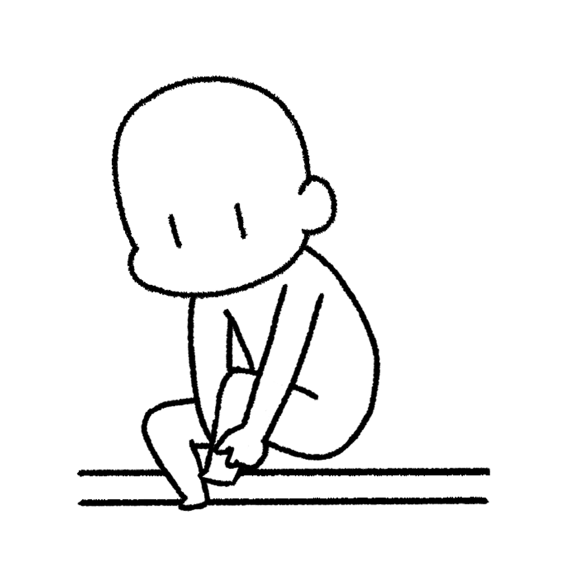 上がりかまち（座って靴を脱ぎ履き）（画像2）