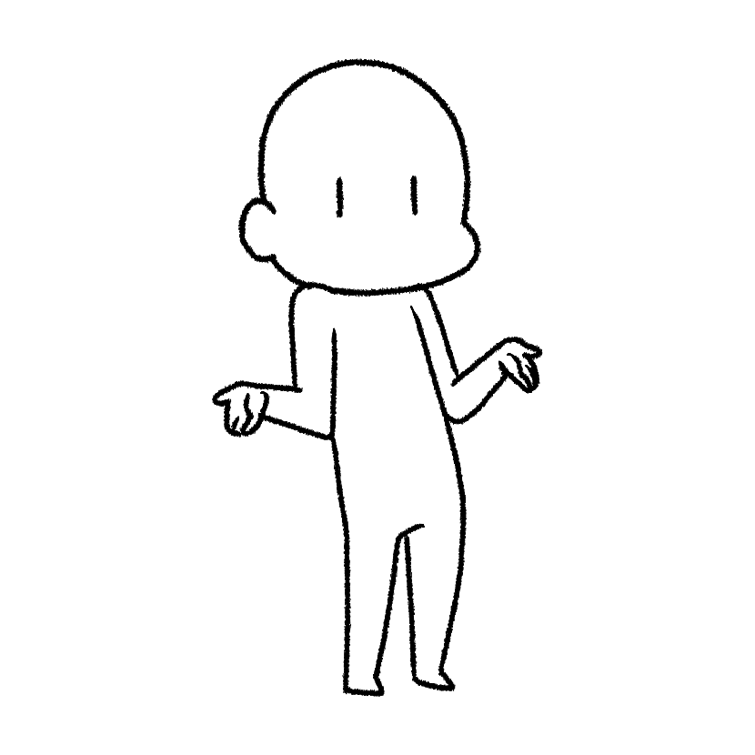 手を広げて肩をすくめる