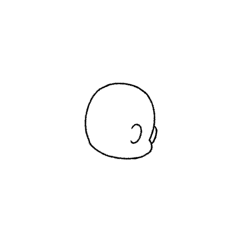 まめ頭セット（丸メガネ）（画像15）