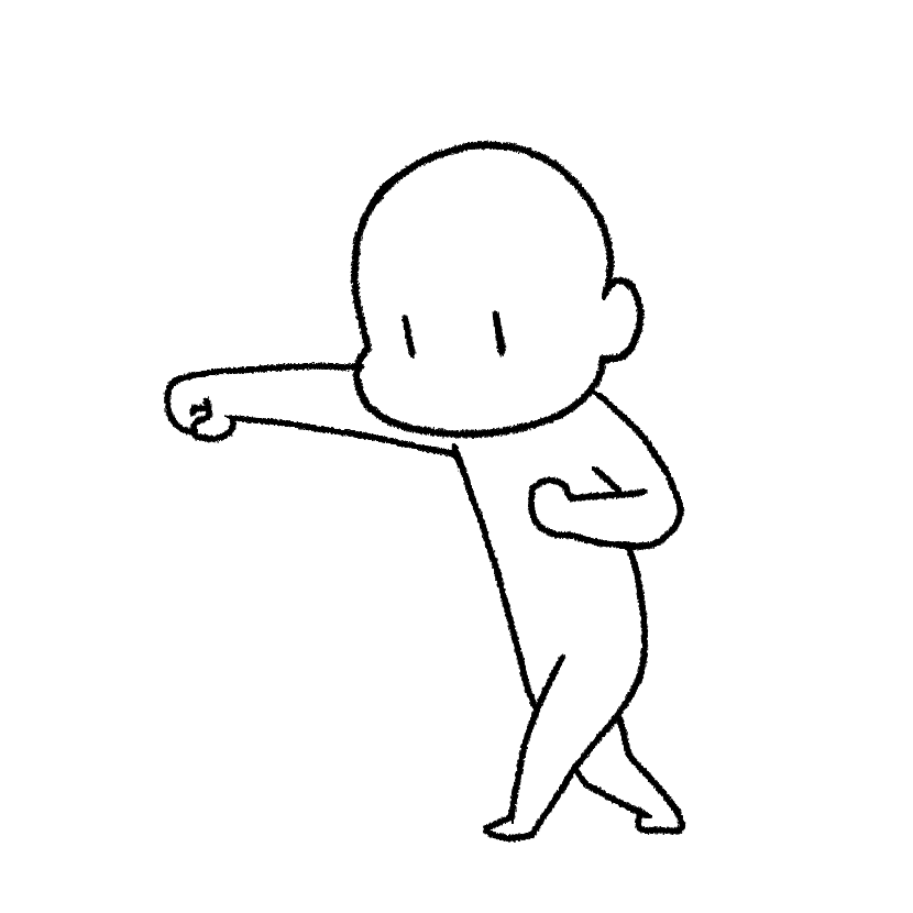 パンチを出す