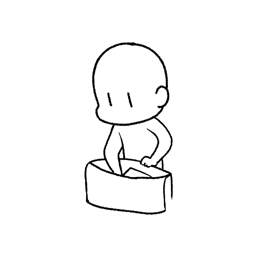 カバンの中を探す