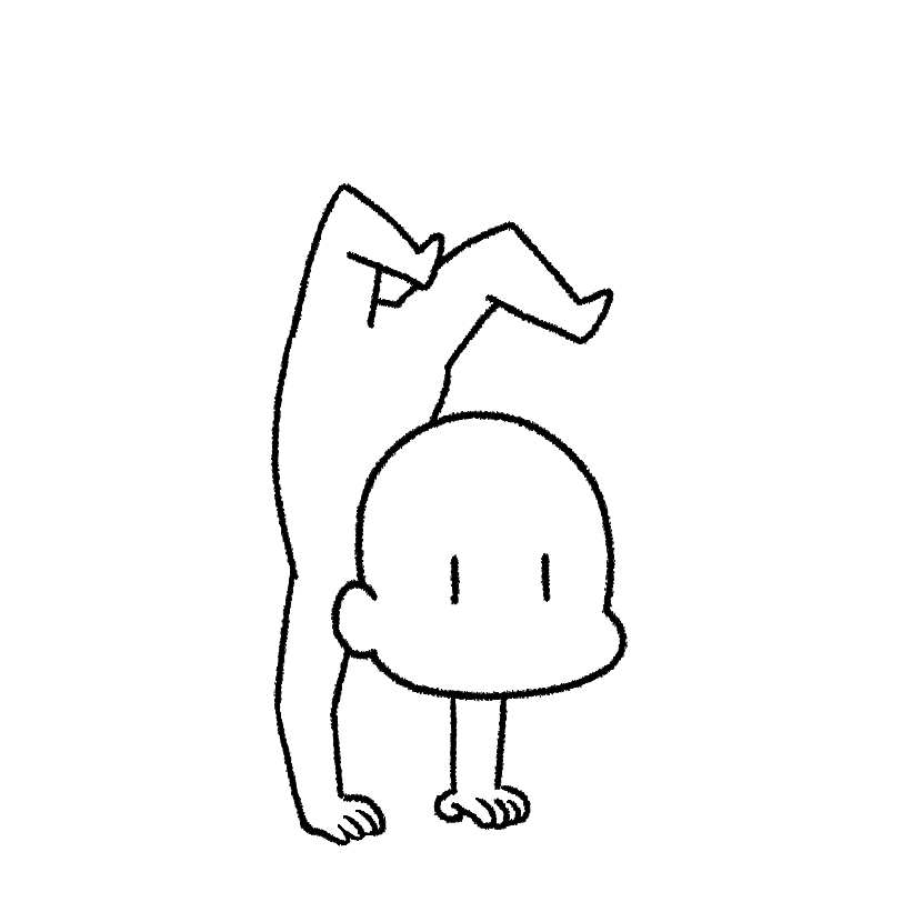 逆立ち（両手）