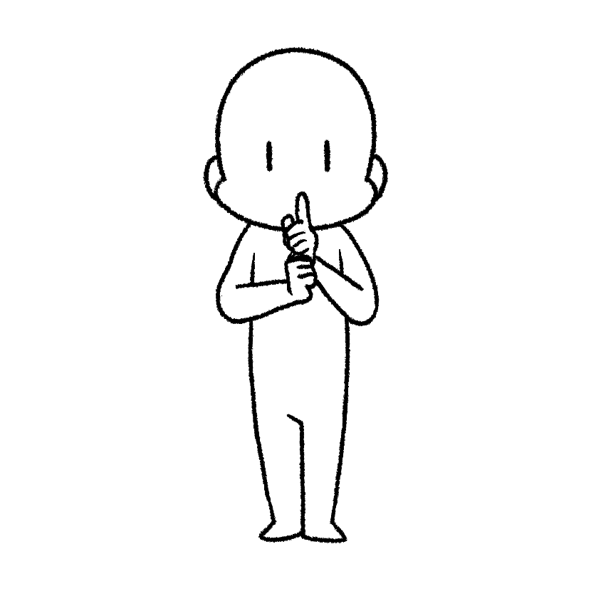 忍者ポーズ