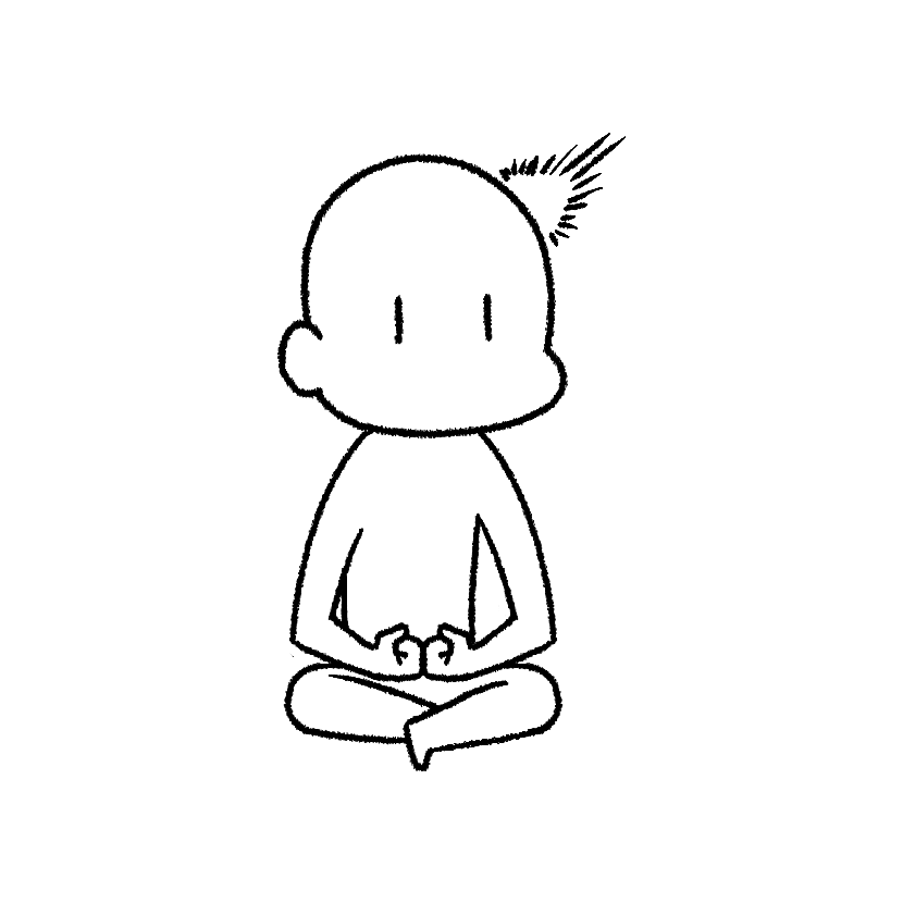 啓示を受ける