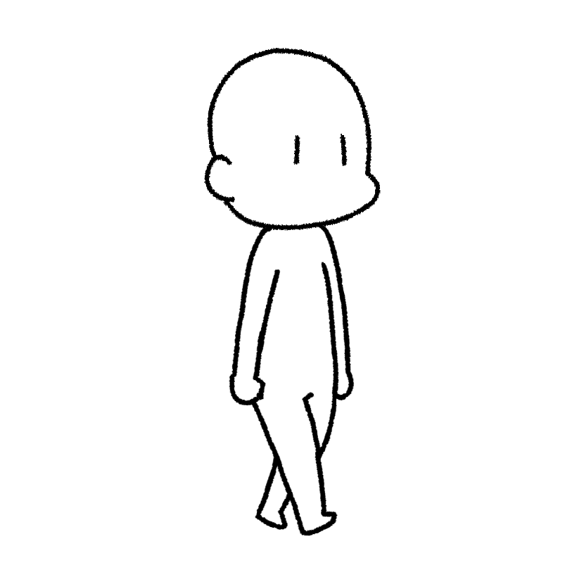 歩く