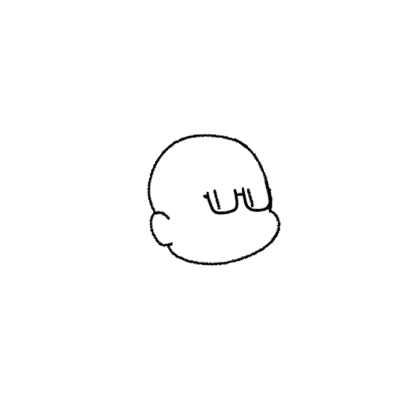 まめ頭セット（メガネ）（画像3）