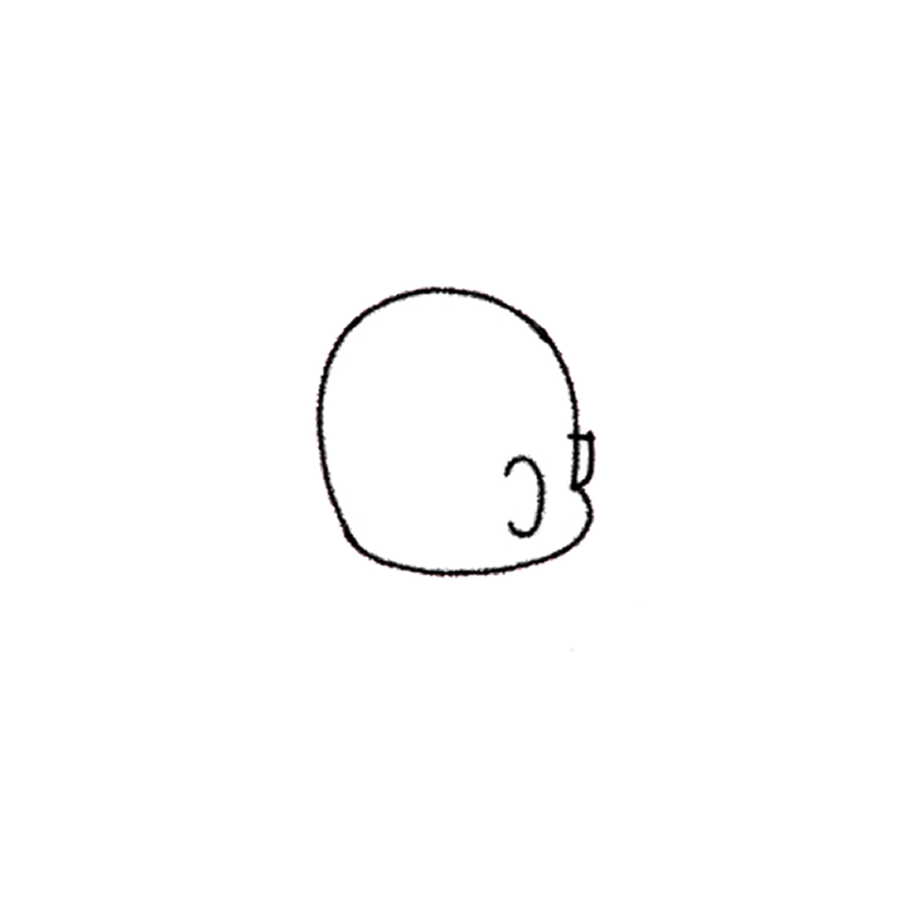 まめ頭セット（メガネ）（画像10）