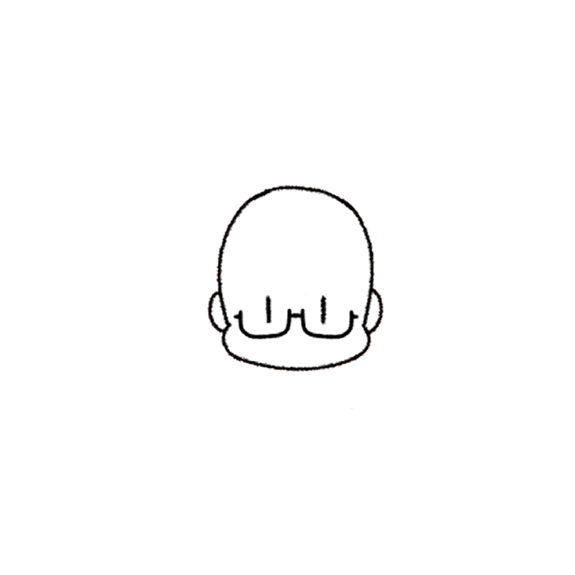 まめ頭セット（メガネ）（画像11）