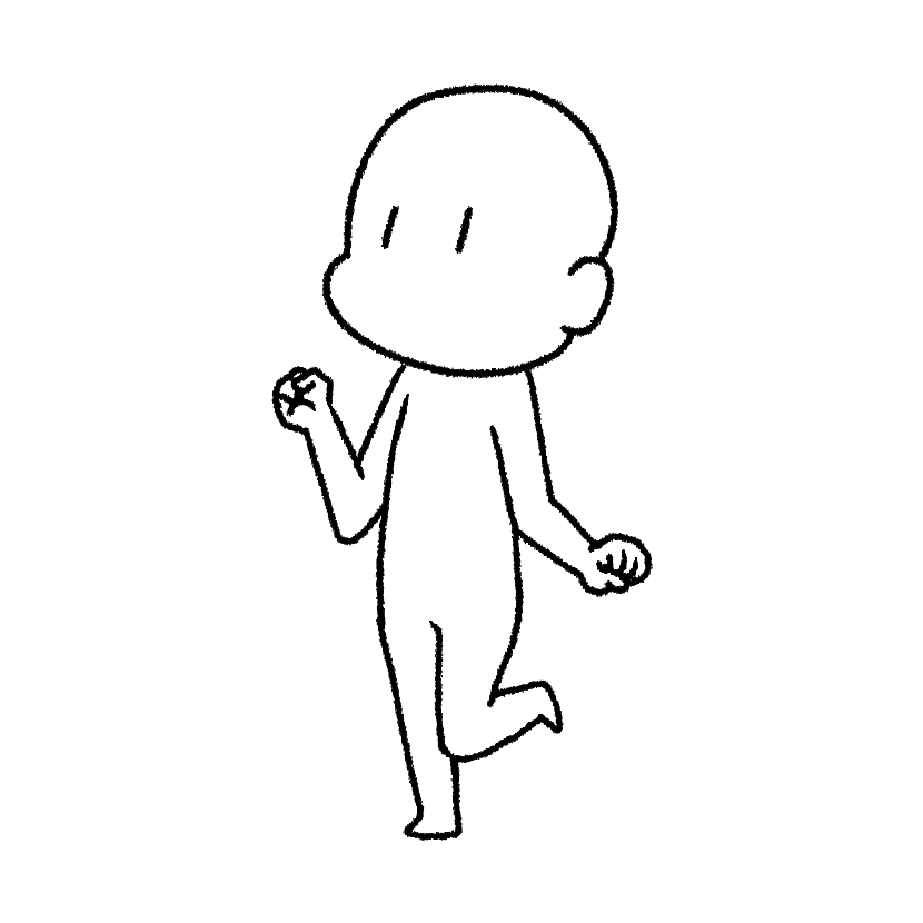 るんるんで歩く