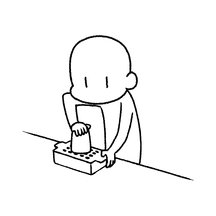 すりおろす