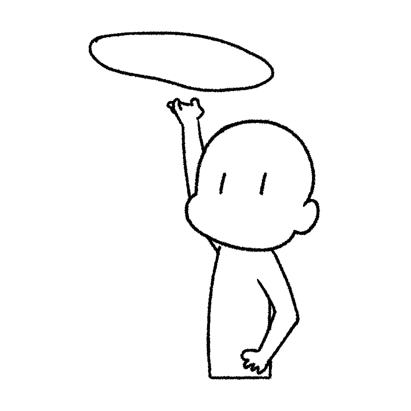 生地を回して広げる