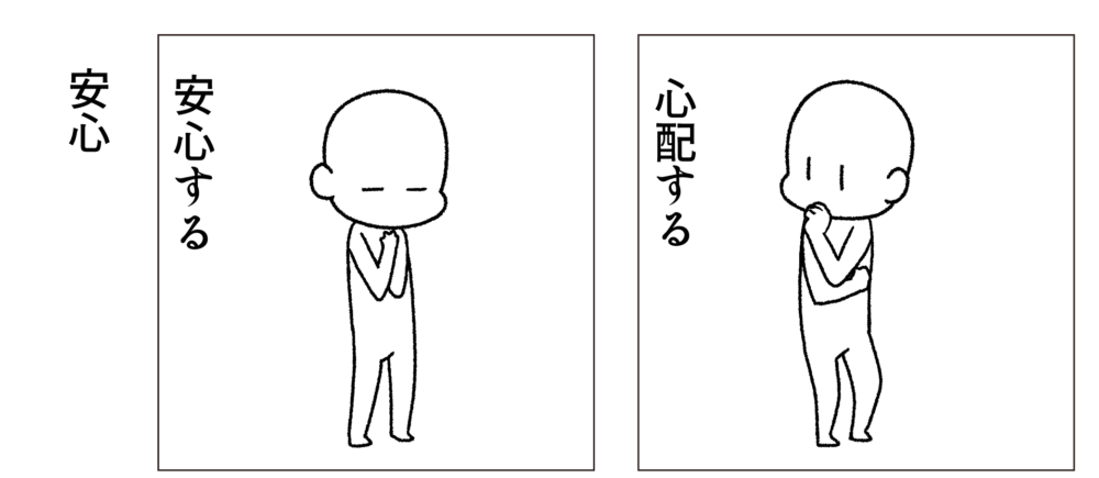 「安心・不安」