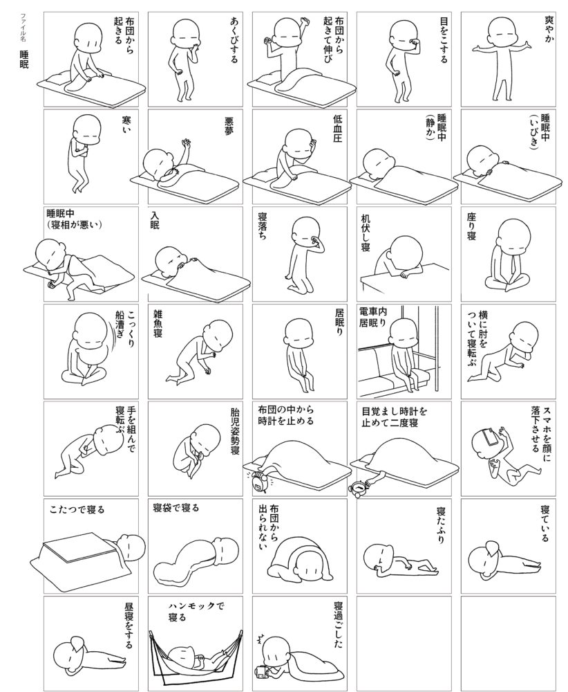 「睡眠」