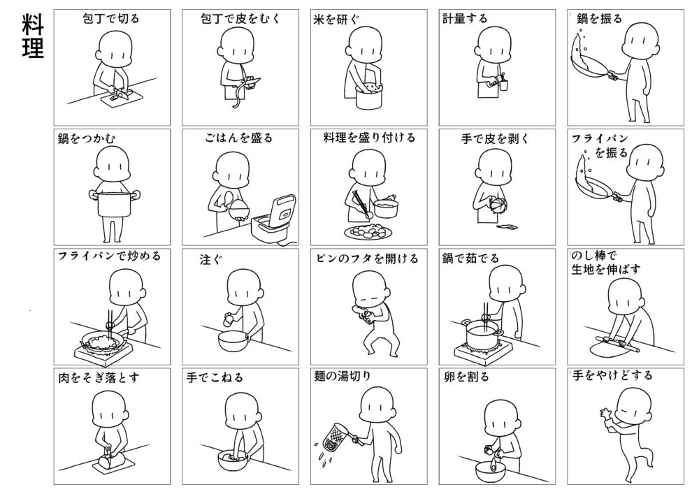 「料理」