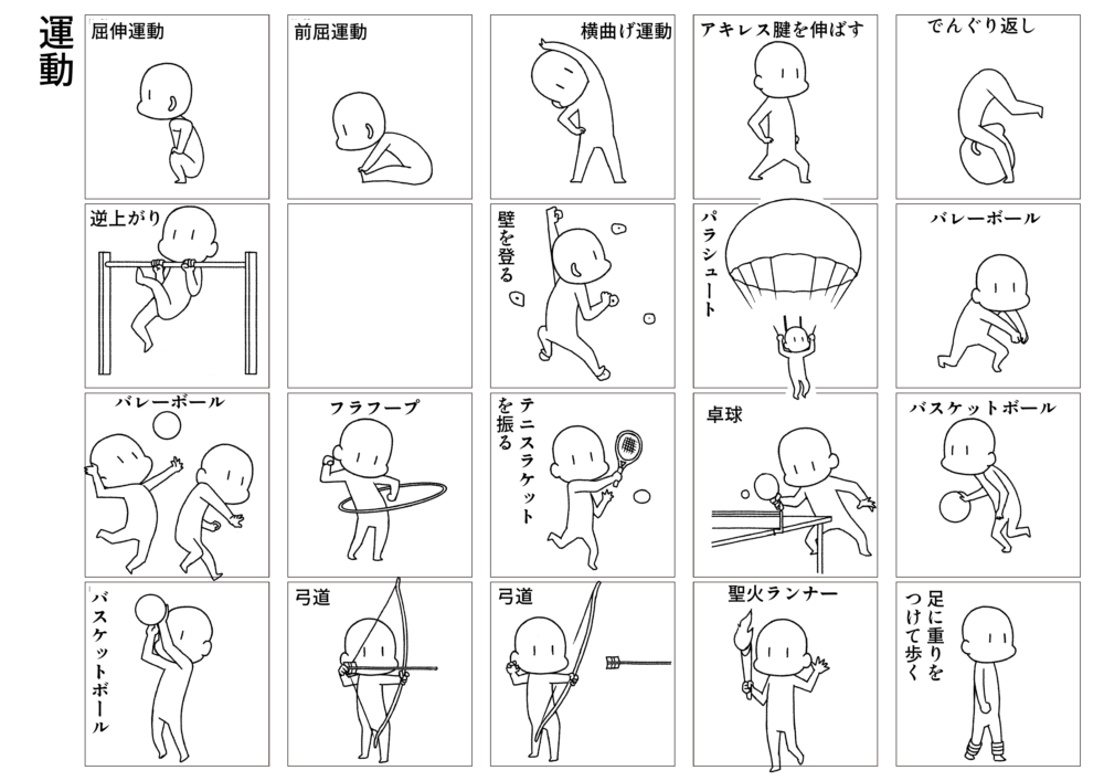 「運動」